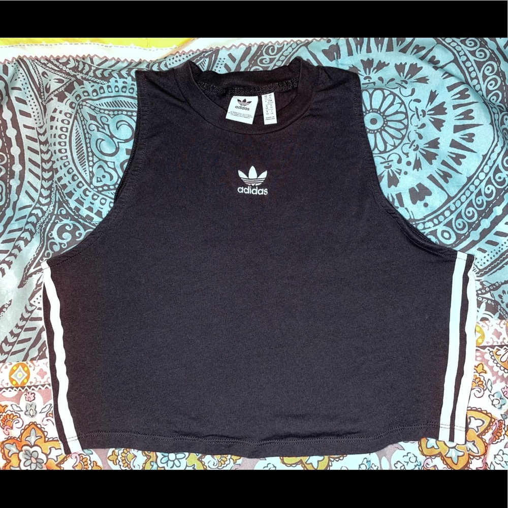 Adidas Originals Adicolor Crop Tank Cropped Top